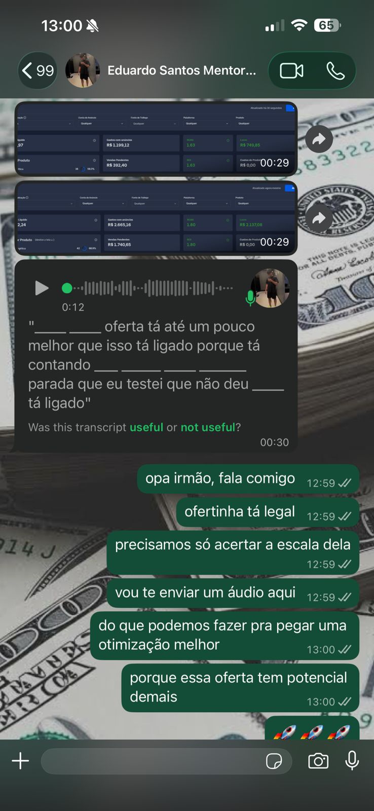 Depoimento mentorado